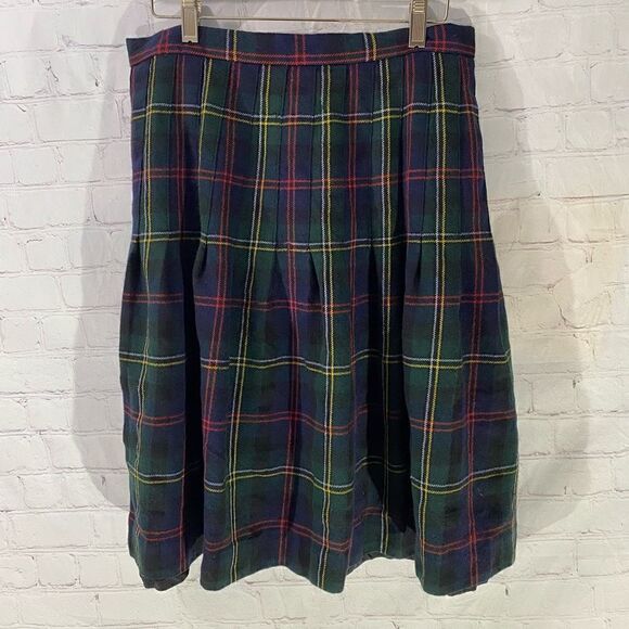 Lands End Wool Skirt - Picture 1 of 6